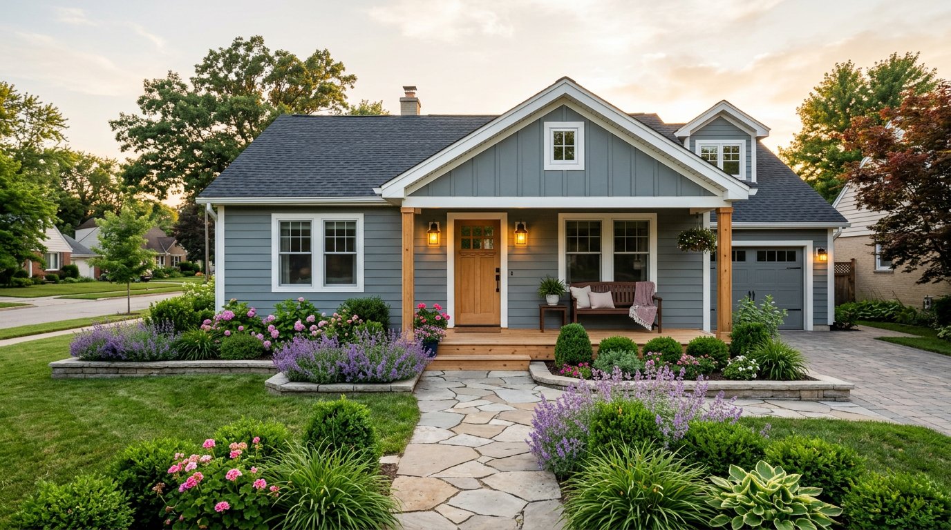Home Exterior and Garden Renovation